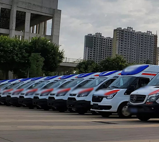 郧西县服务车队展示