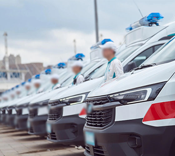 郧西县服务车队展示